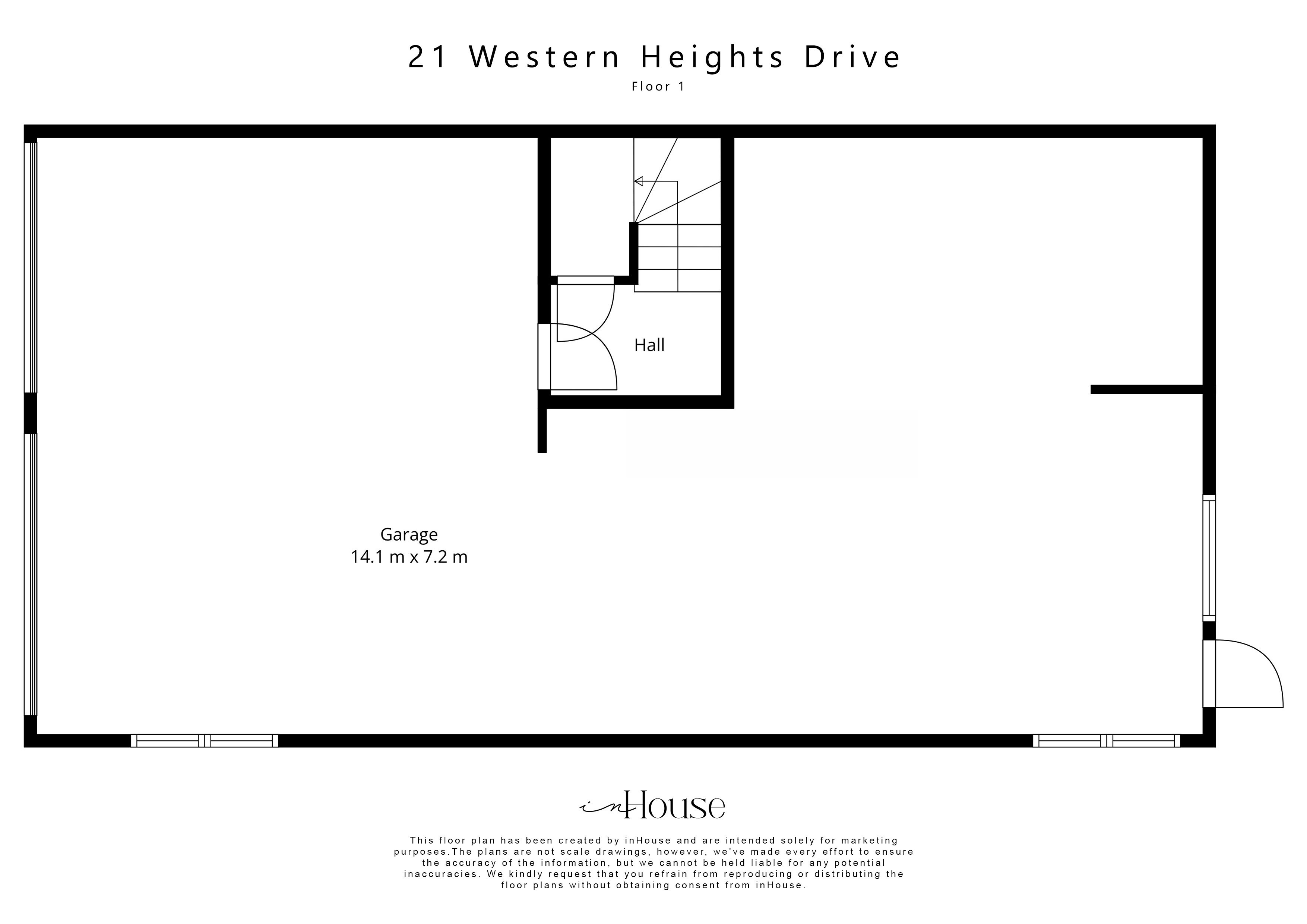 1 1st floor 21 western heights drive hamilton with dim