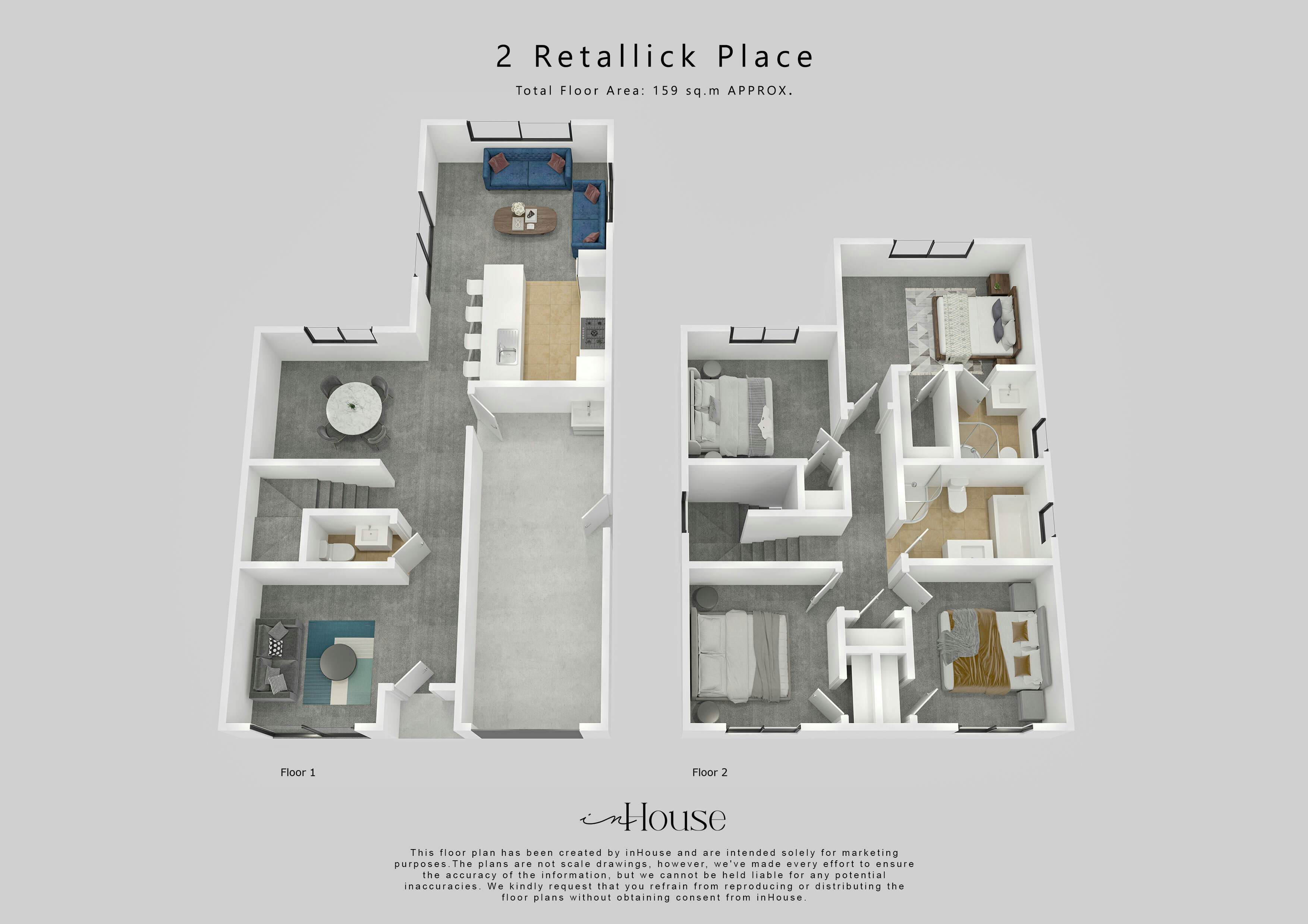1 2 Retallick Place 3d