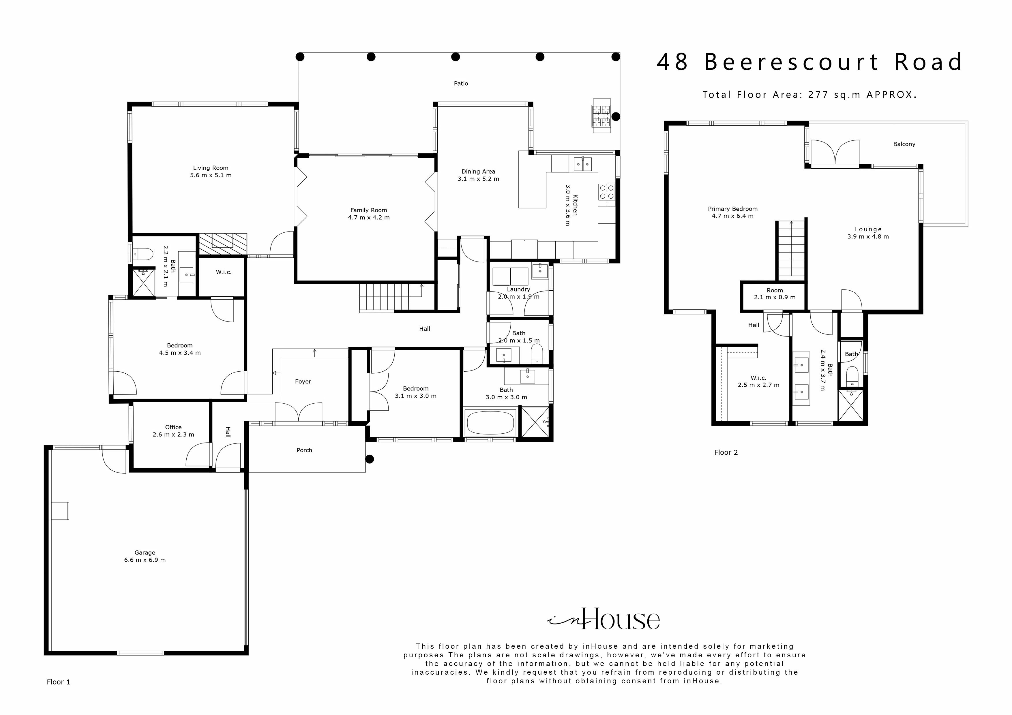 1 2 D Floor Plan