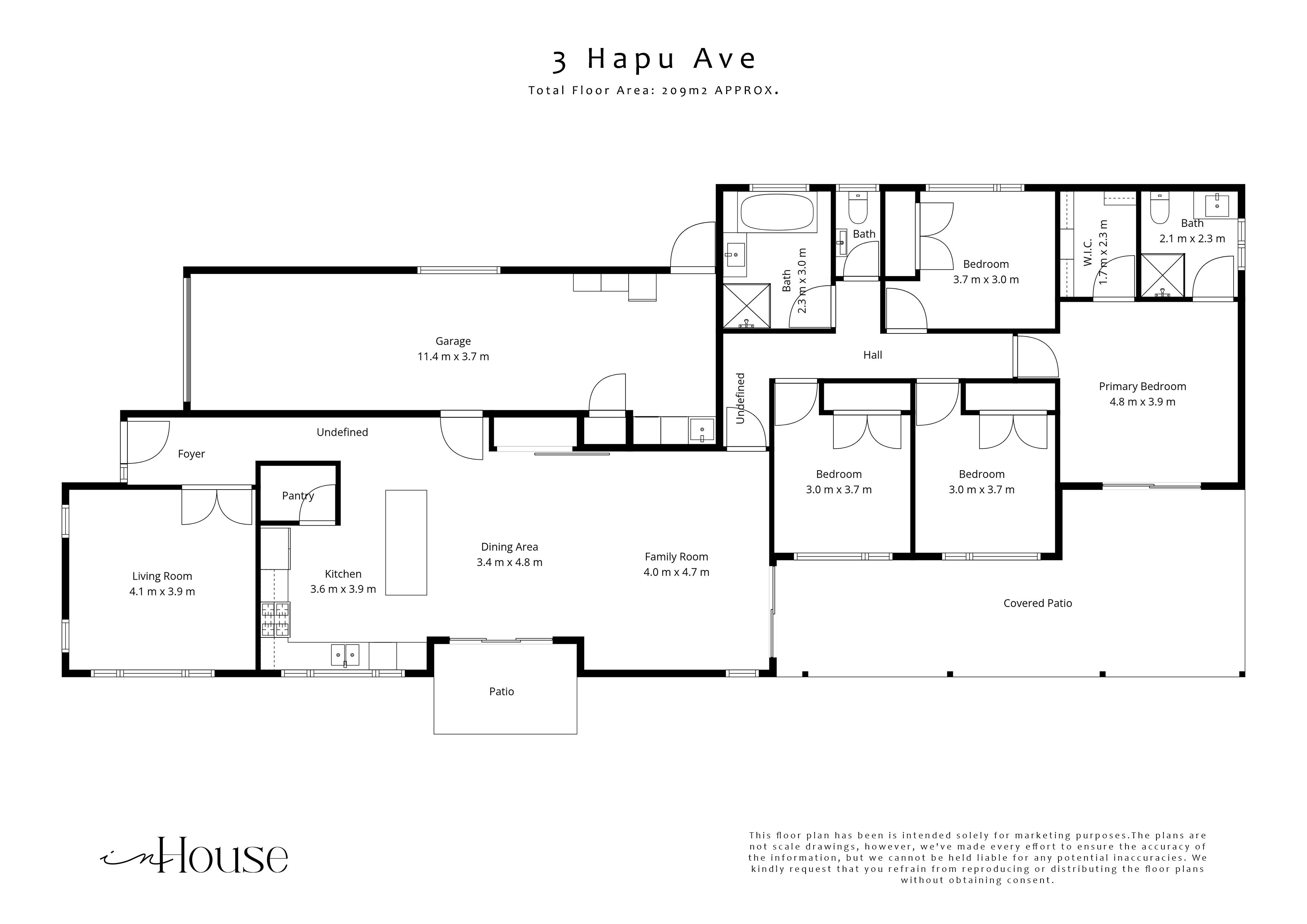 1 3 Hapu Ave 2 D Floor Plan f2f3