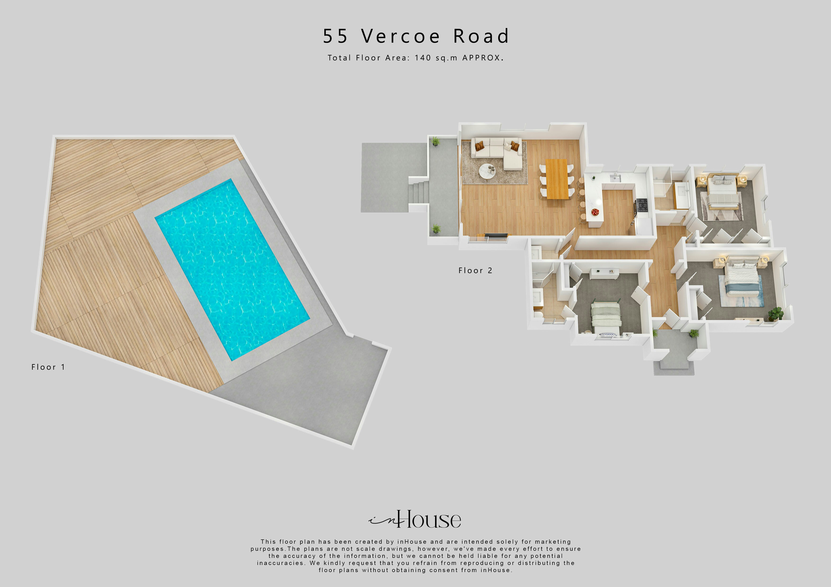 1 3 D Floor Plan