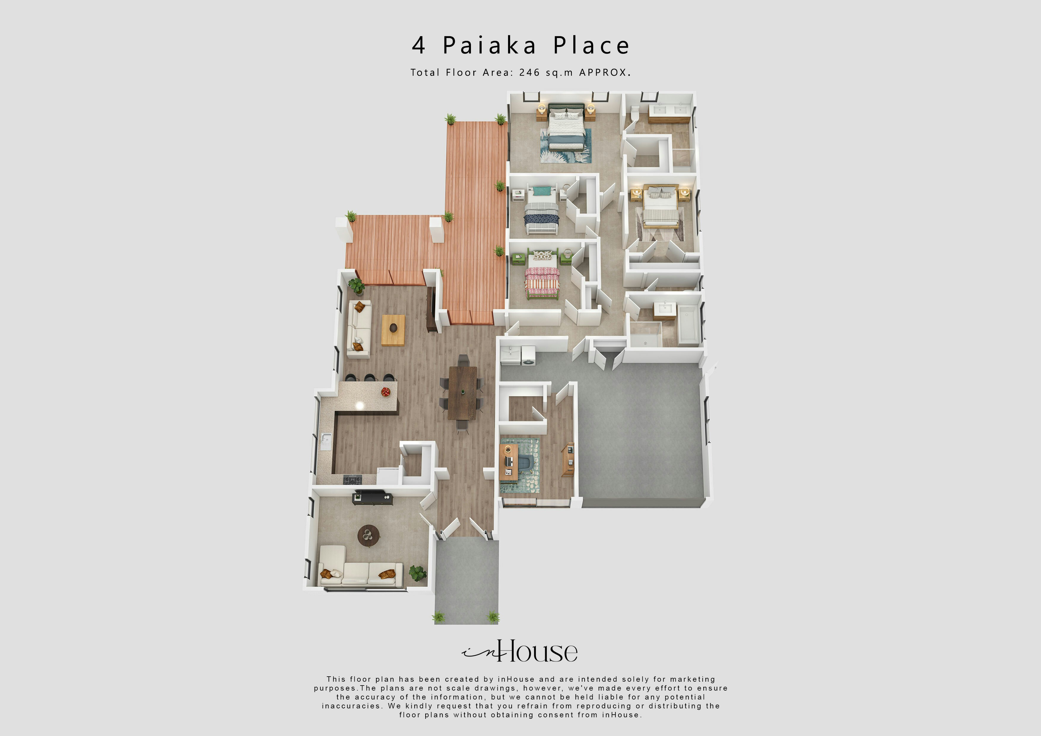 1 3 D Floor Plan