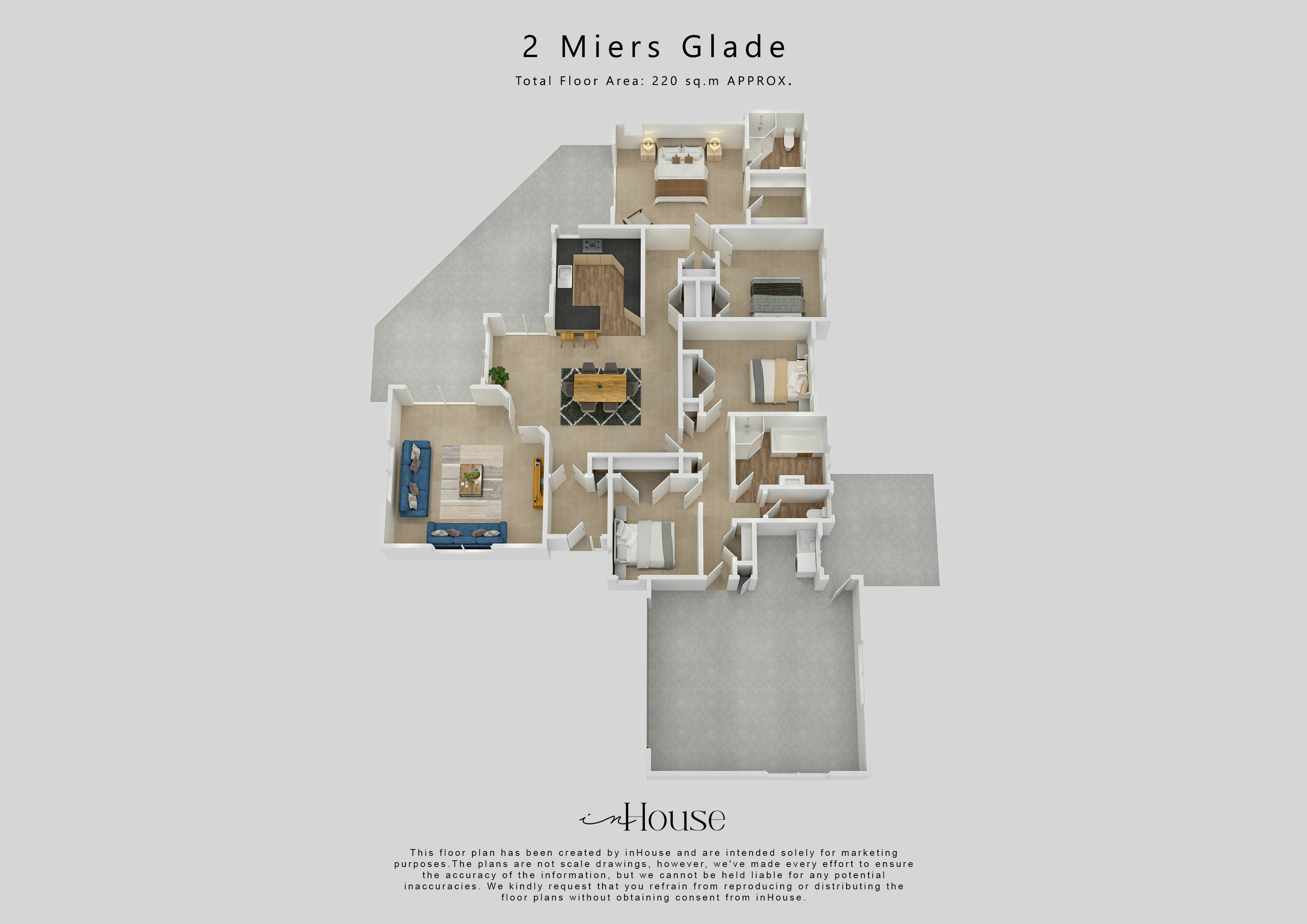 1 3 D Floor Plan