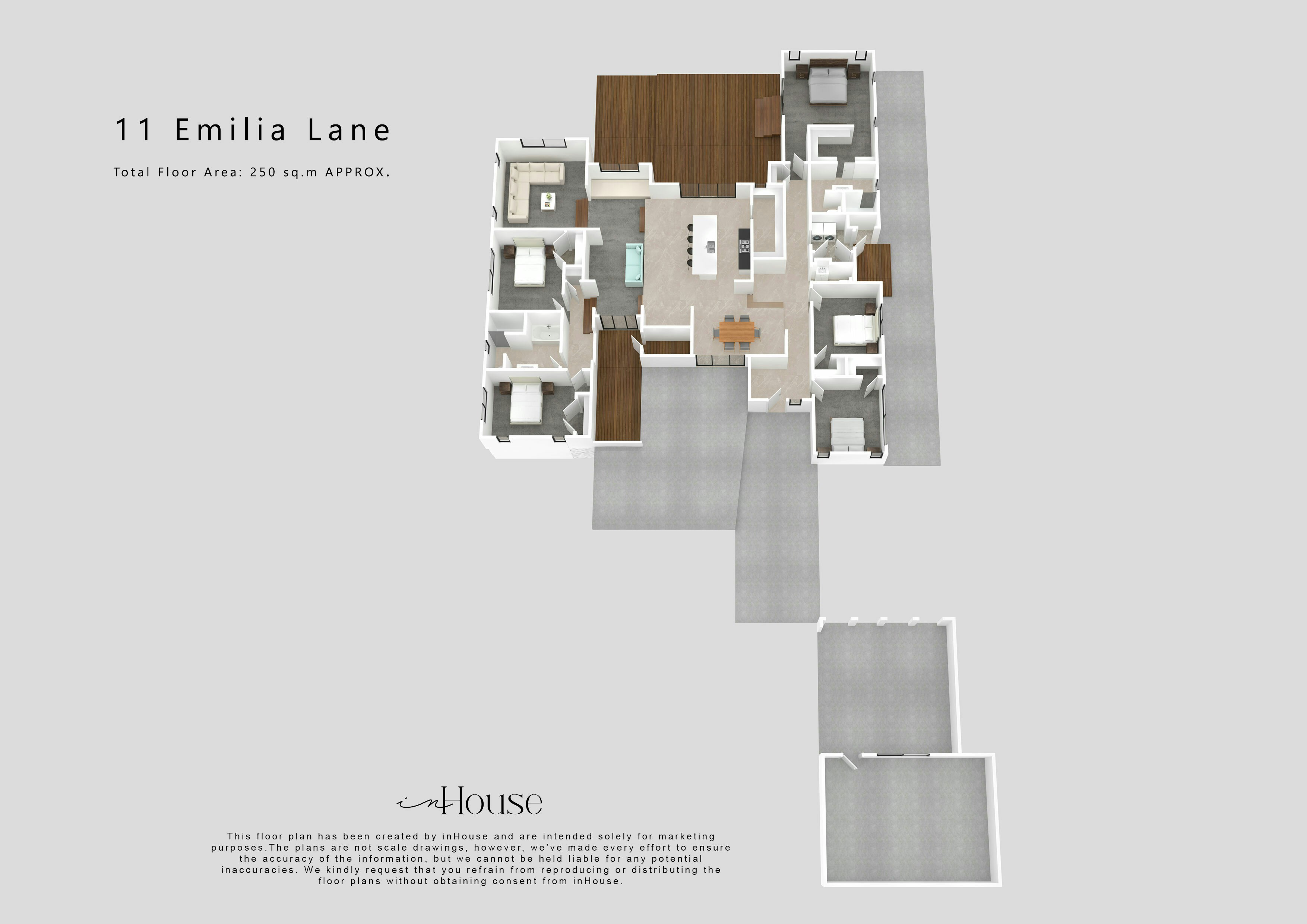 11 Emilia Lane 3d Floor plan