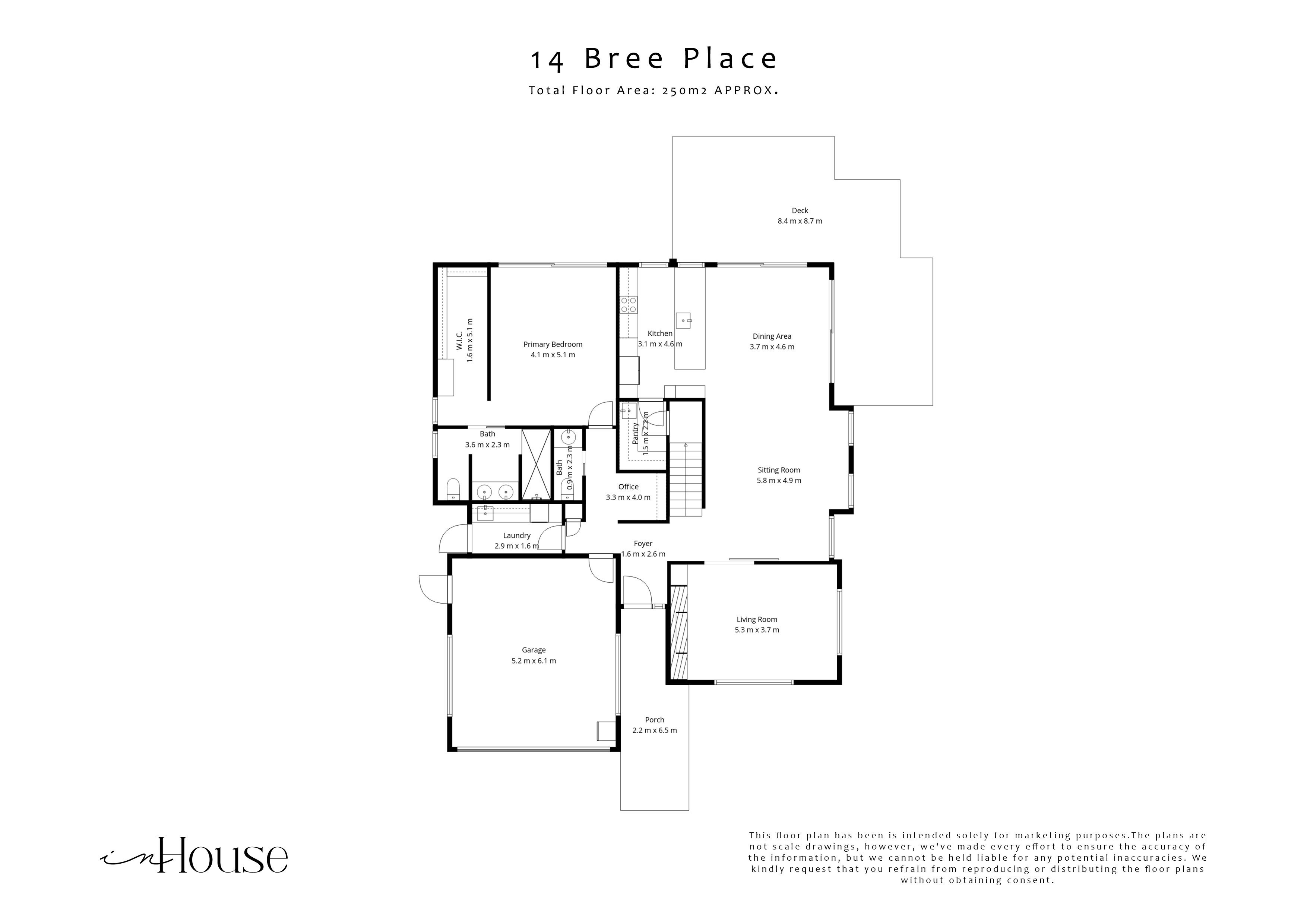 2 14 Bree Place 2 D Floor Plan f2f3