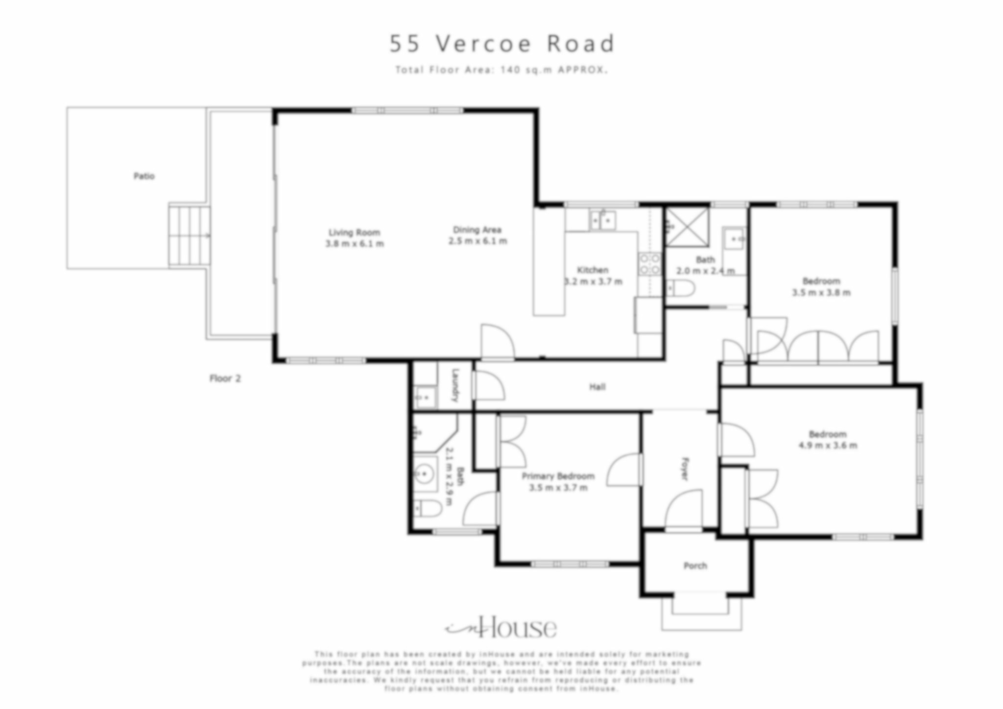 2 55 Vercoe Road house