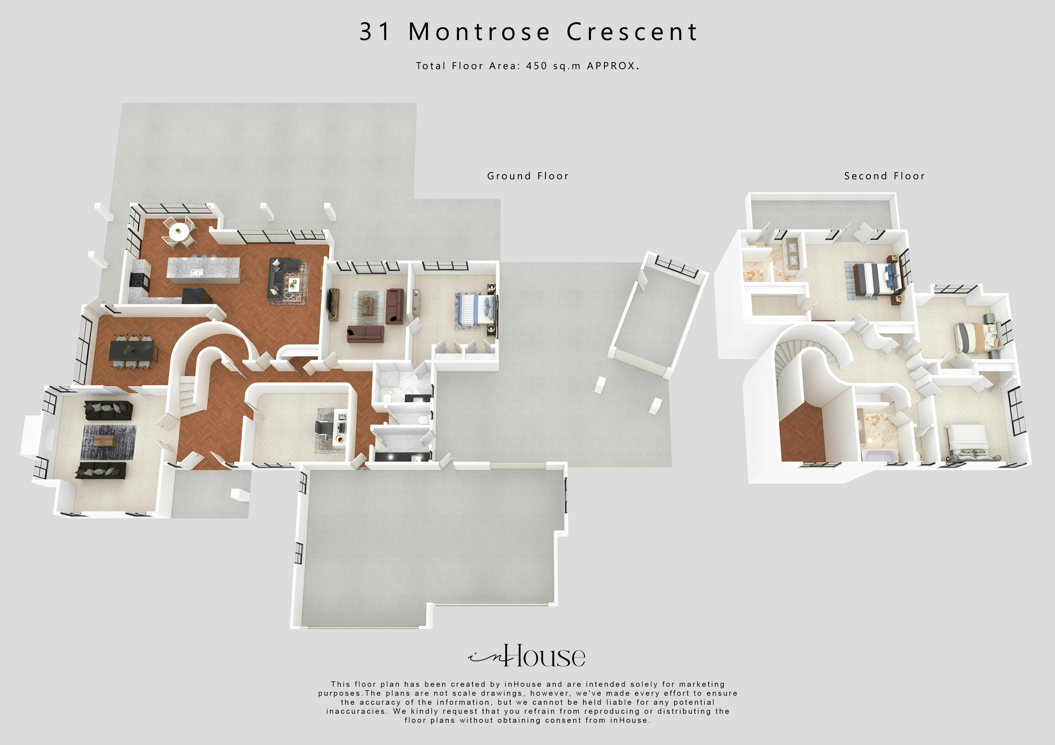 3 3d Floor plan