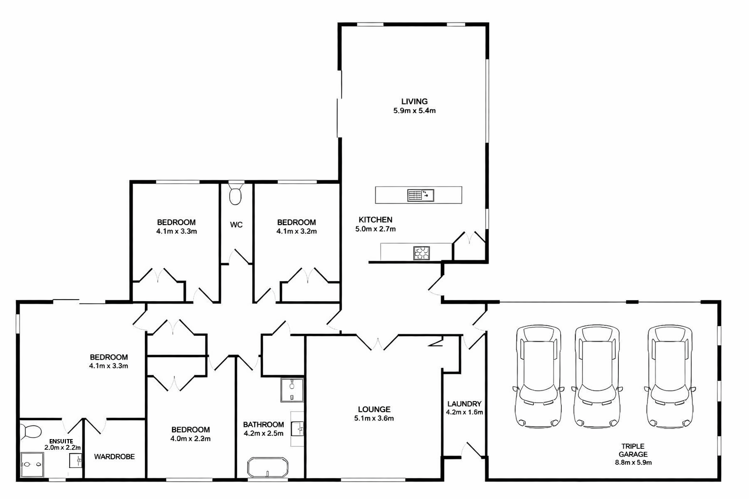33 Meadowfield Foorplan 1