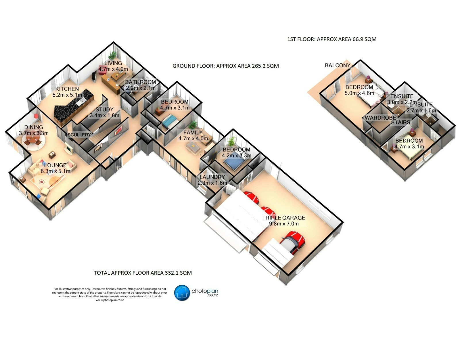 3 D Floorplan 15 The Esplanade